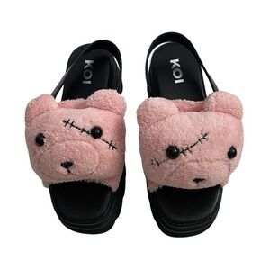 Koi Plush Pink Bear Platforms
